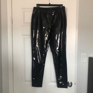 Topshop vinyl pants/tights